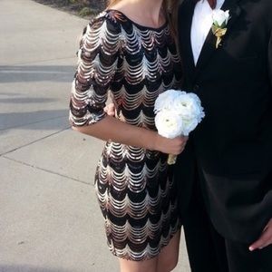 Sequin Formal Dress